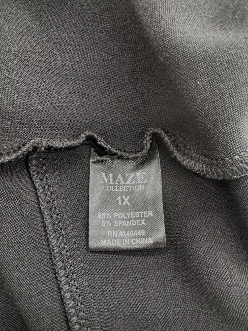 MAZE Levanta Cola Scuba Slimming Pants‎ 1X - Picture 5 of 6